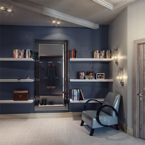 Интерьер квартиры. 145 м2 Москва.