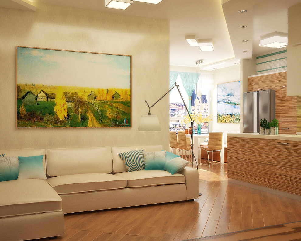 Contemporary kitchen interior