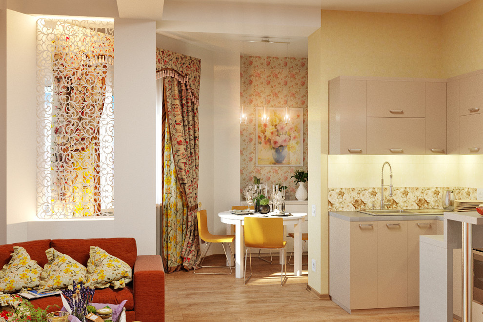 Romantic apartment interior