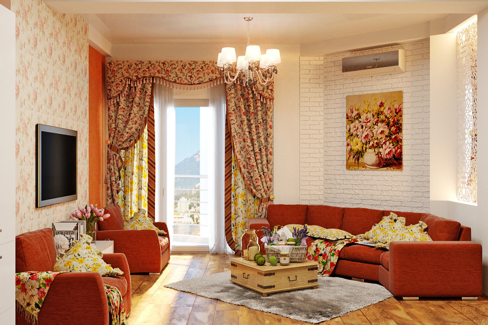 Romantic apartment interior