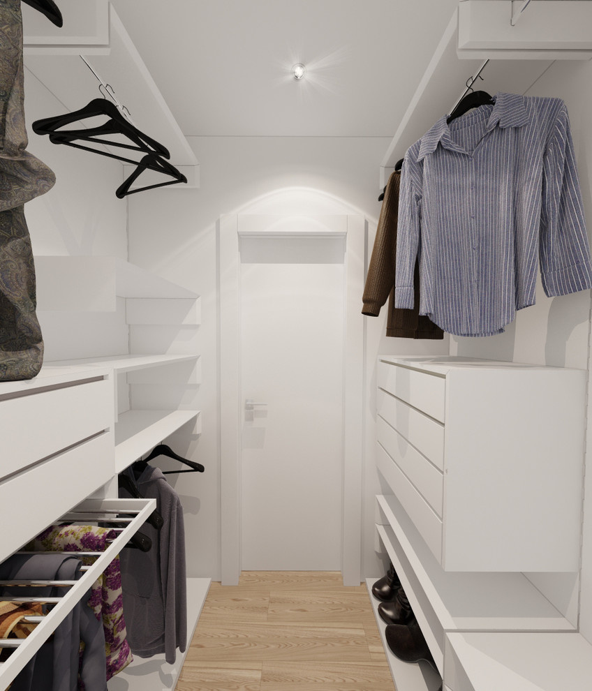 Курсы кройки жилья: Идеи нестандартного размещения гардеробной комнаты