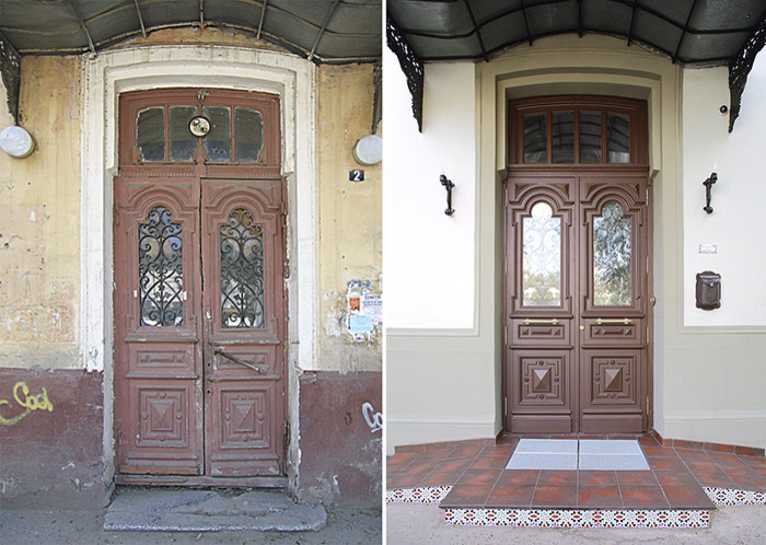 Реставрация старинных дверей