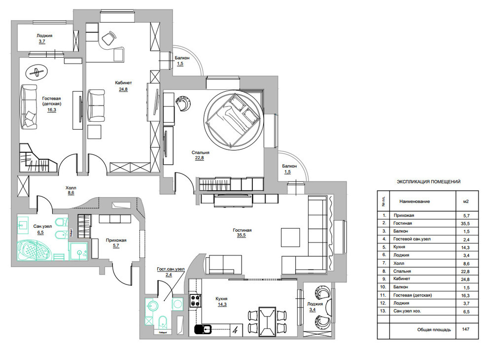 Apartments in Kiev