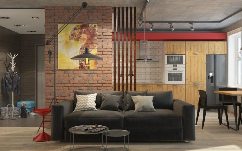 Grey & Brick Walls