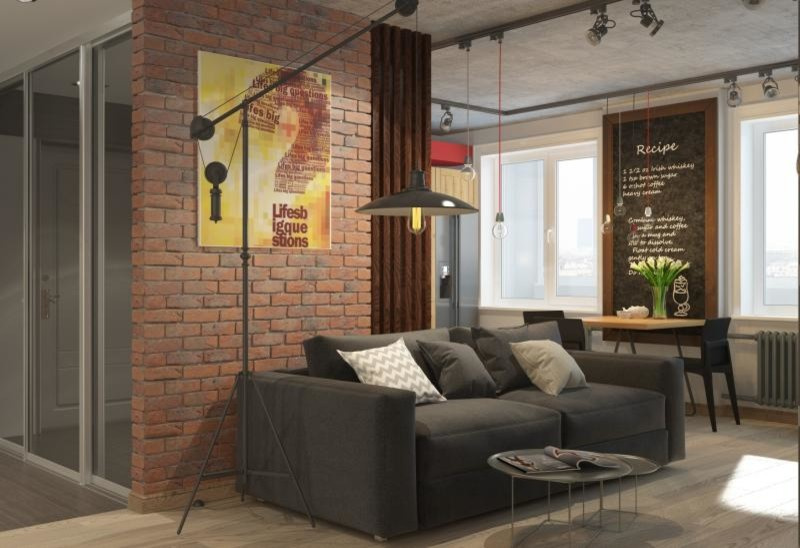 Grey & Brick Walls