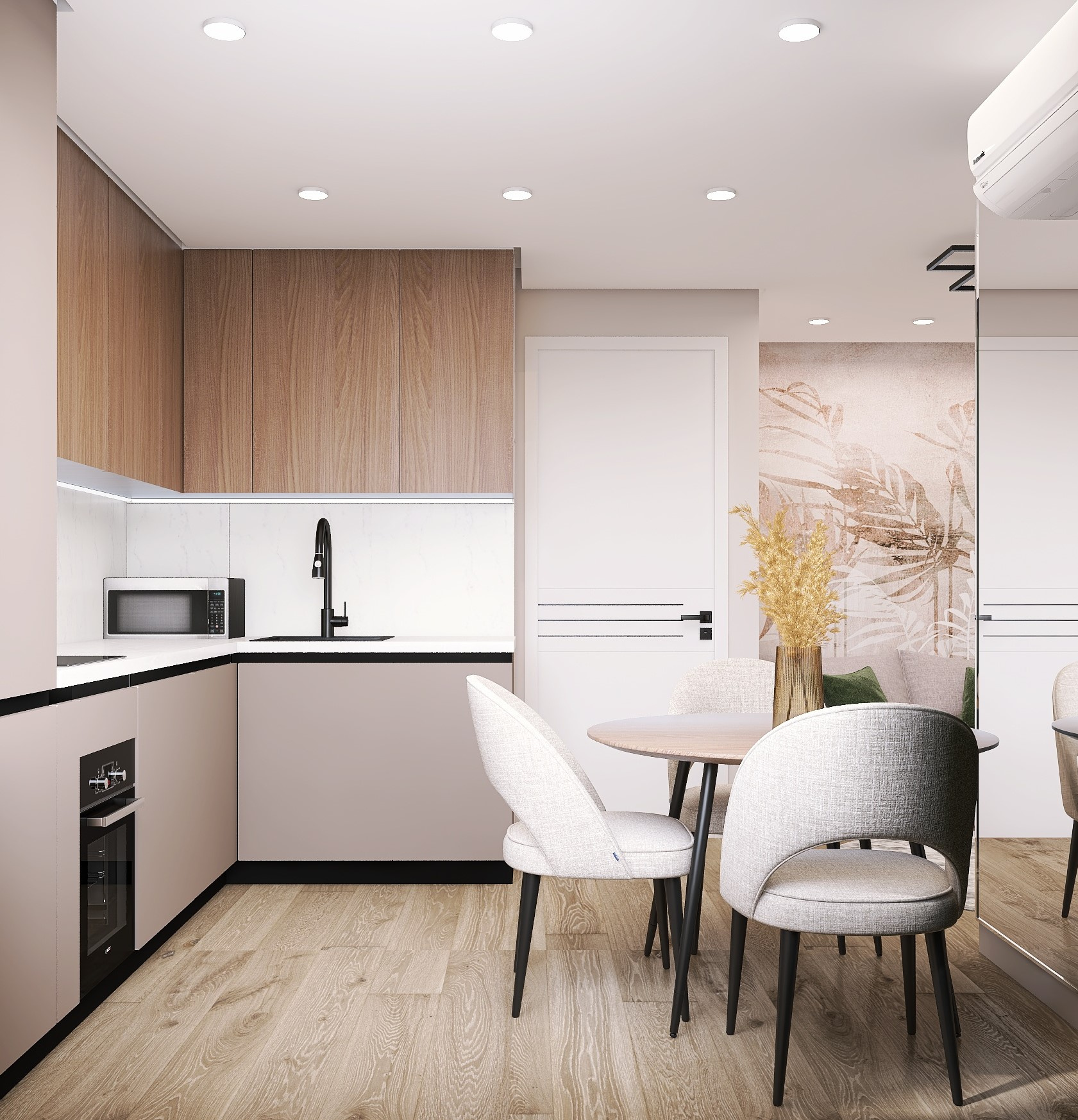 Квартира для семьи из трех человек