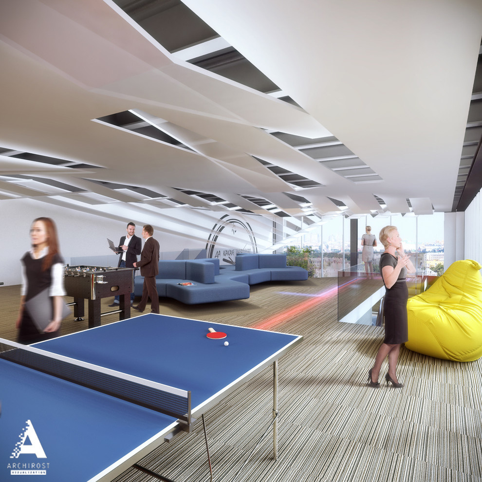 Visualization of office for the large Russian company "Rosatom"