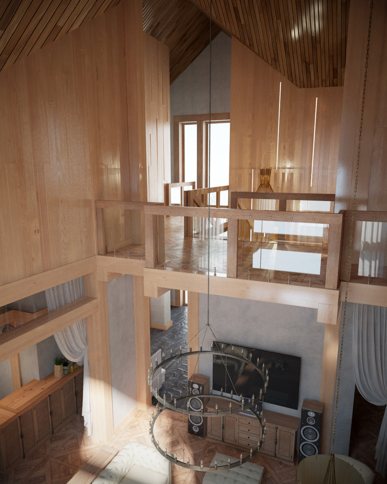 Шале в Твери / Chalet House in Tverskoy district of Russia