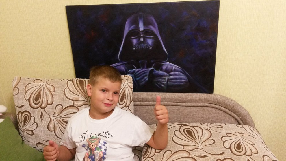 Обложка проекта: Darth Vader в комнату для мальчишки
