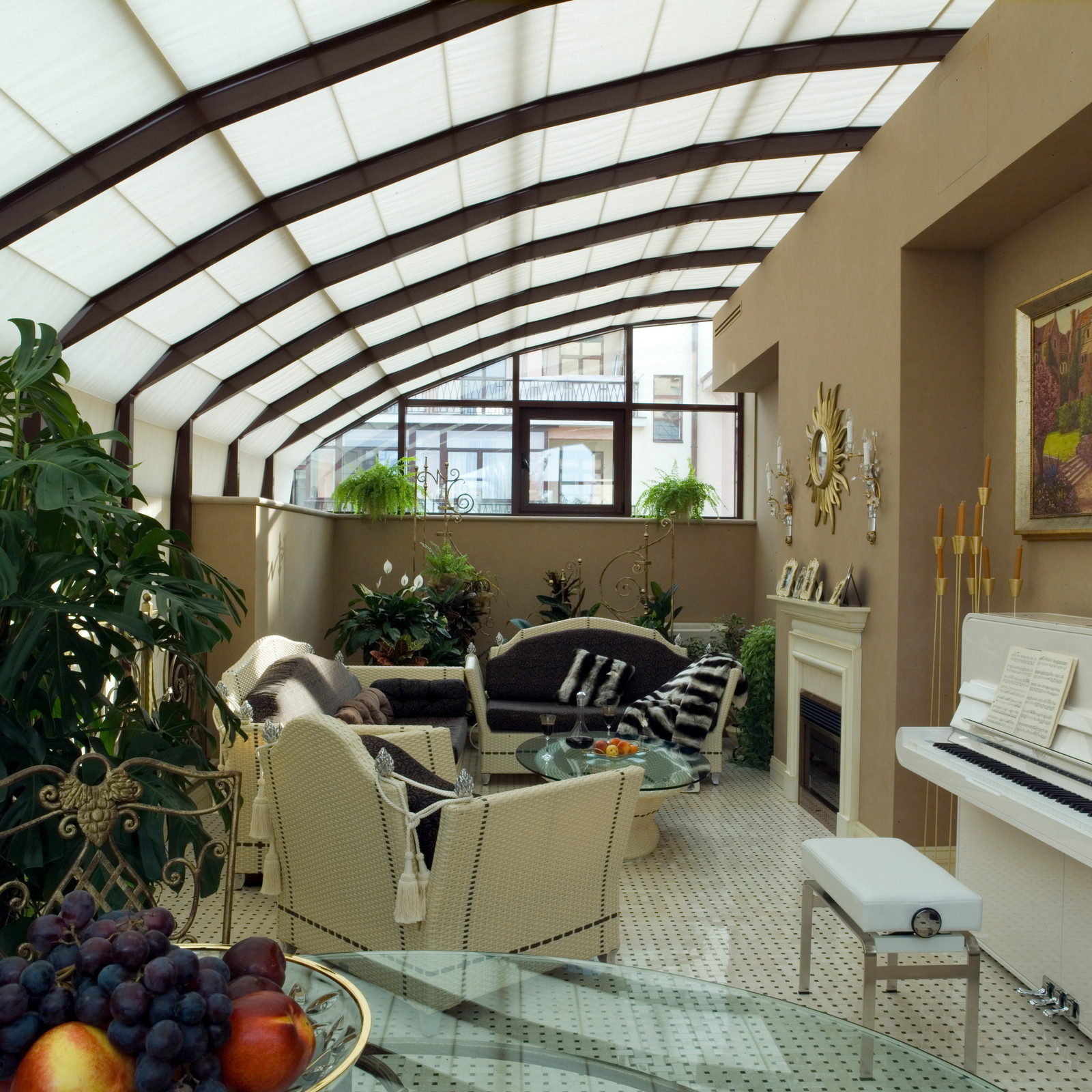 Вопрос: Сад, интерьер и зимний сад — как их связать воедино