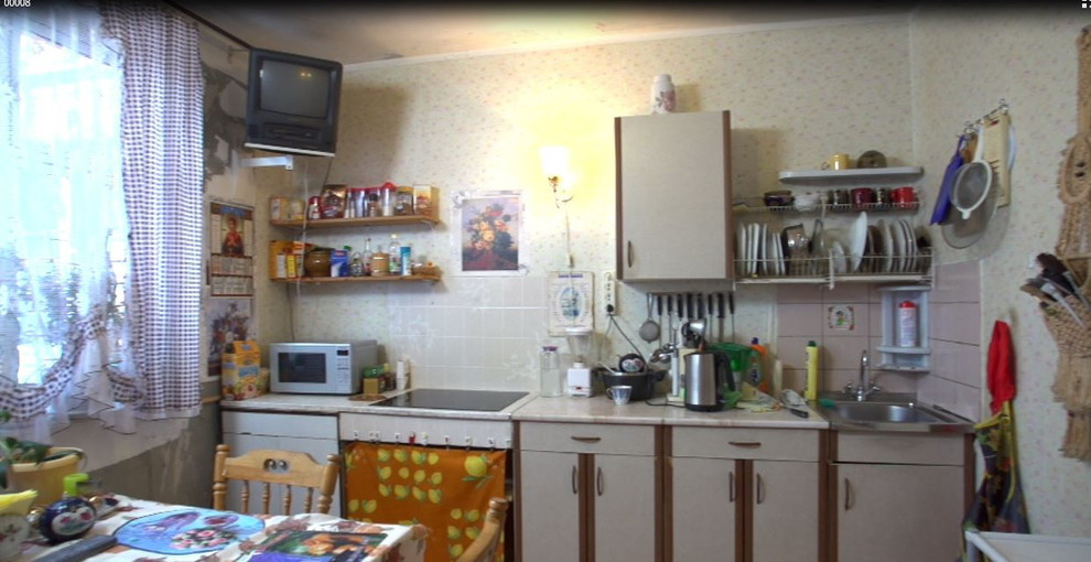 До и после: Самолет и море света на кухне 12 метров для выпускников МАИ