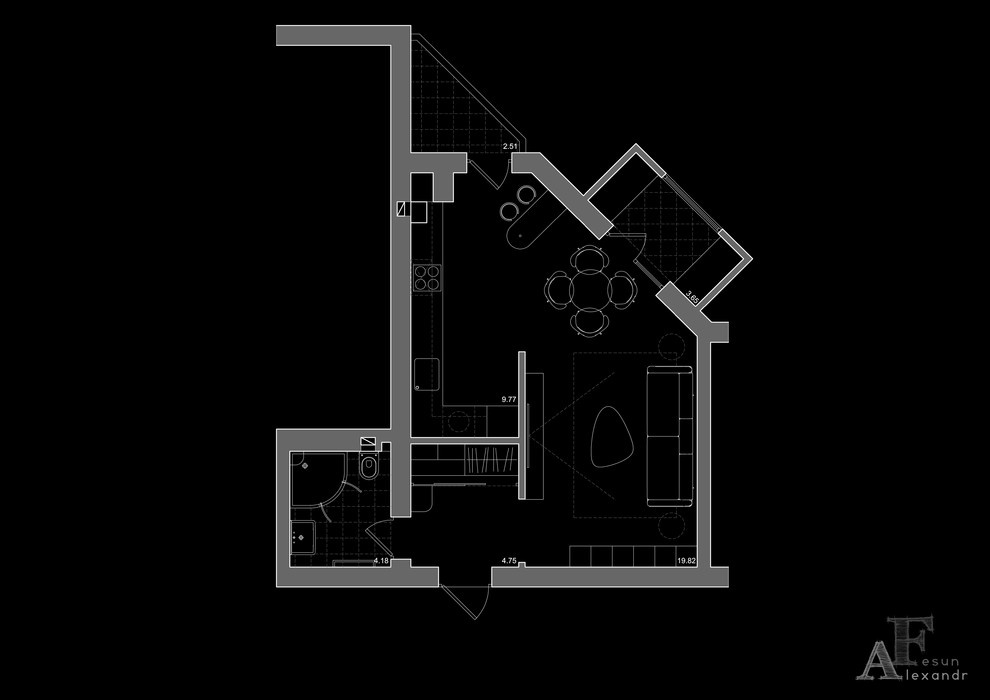A apartment