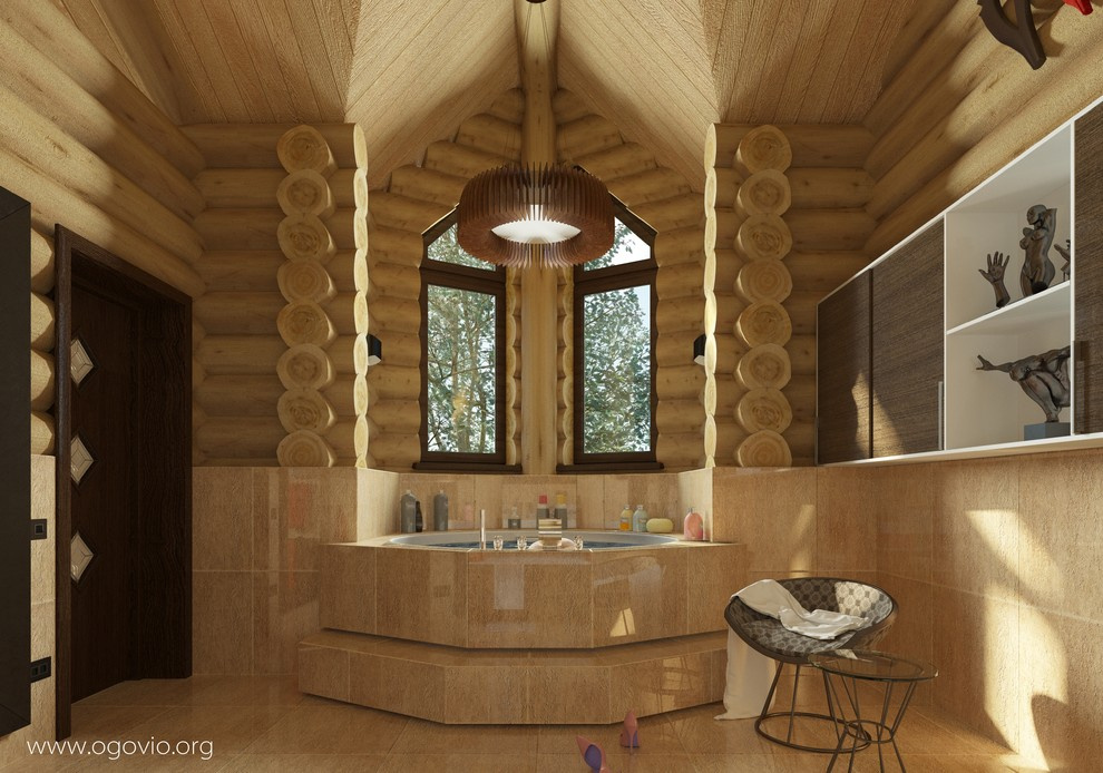 Interier house in Russia