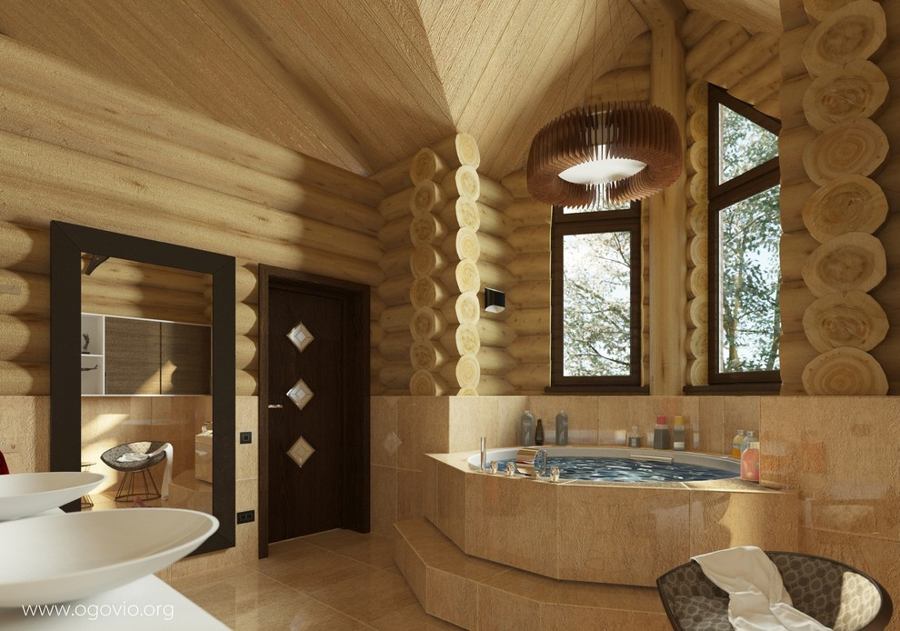 Interier house in Russia