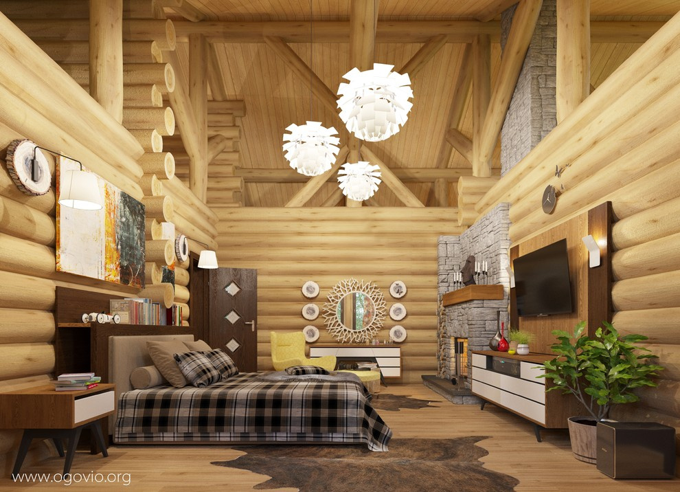 Interier house in Russia