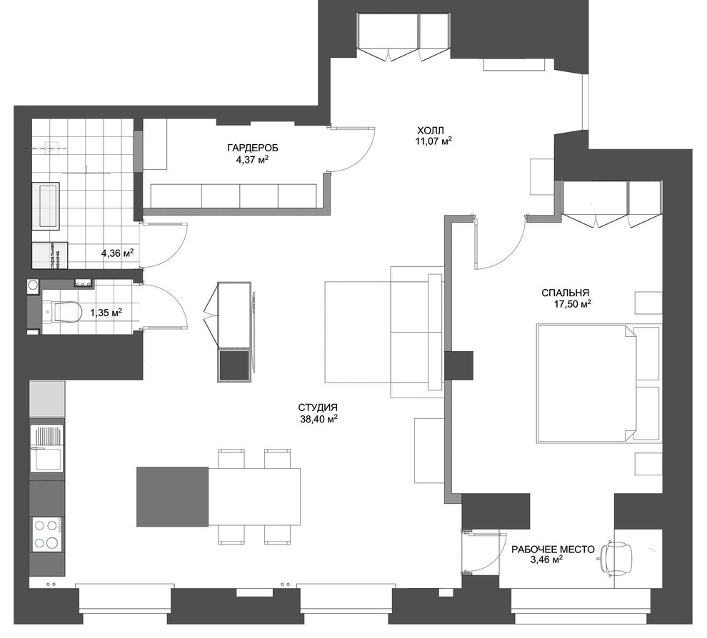 Цена кухни с фото: На что здесь потратили 415 225 ₽