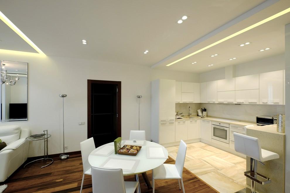 Luce Argento Apartment Interior in Modern Style