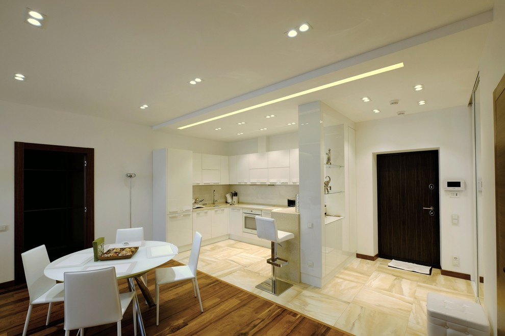 Luce Argento Apartment Interior in Modern Style