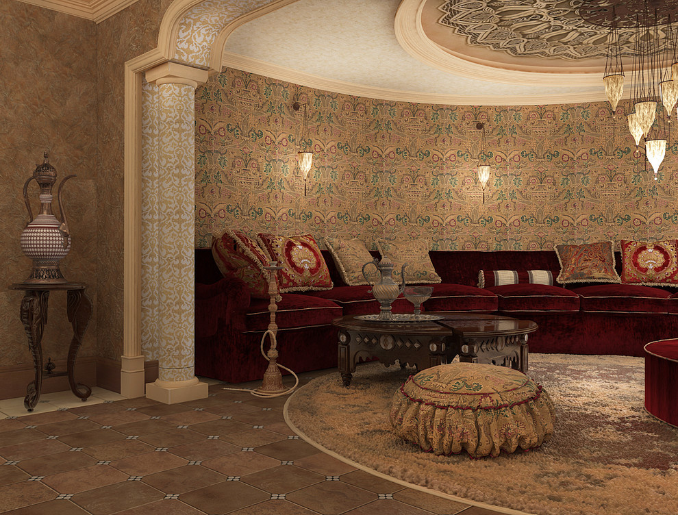 Домашняя SPA зона, совмещенная с домашним кинотеатром