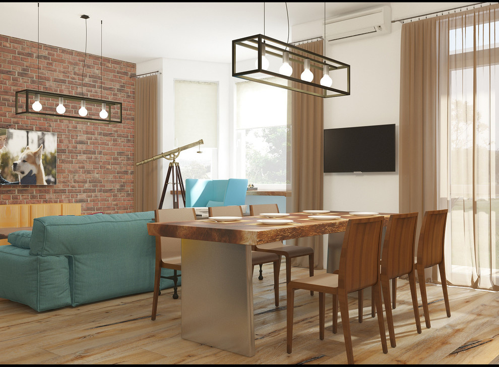 Квартира в стиле Loft ЖК "Обыкновенное чудо", Москва