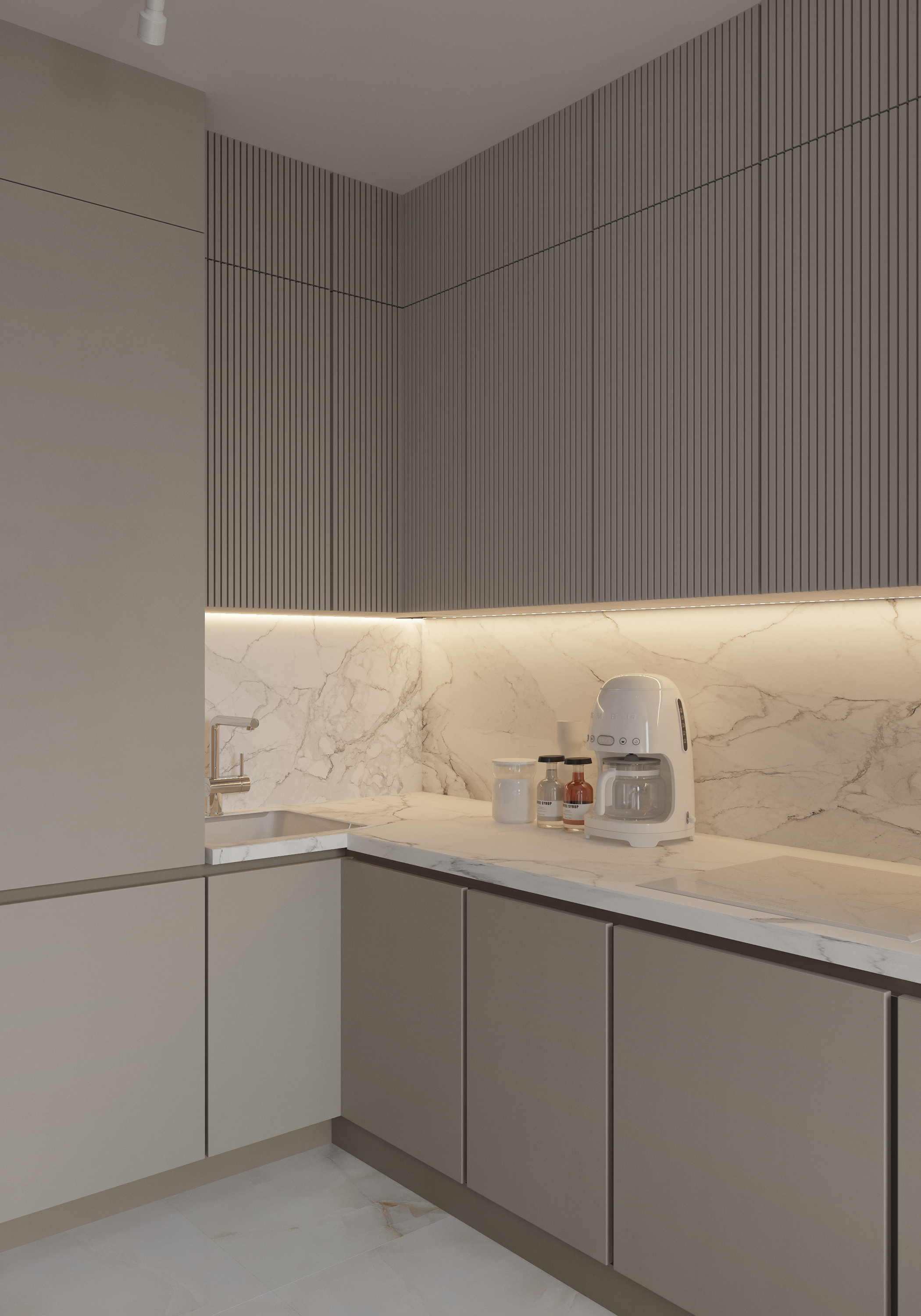 Современный ремонт в квартире 54 м² для пары