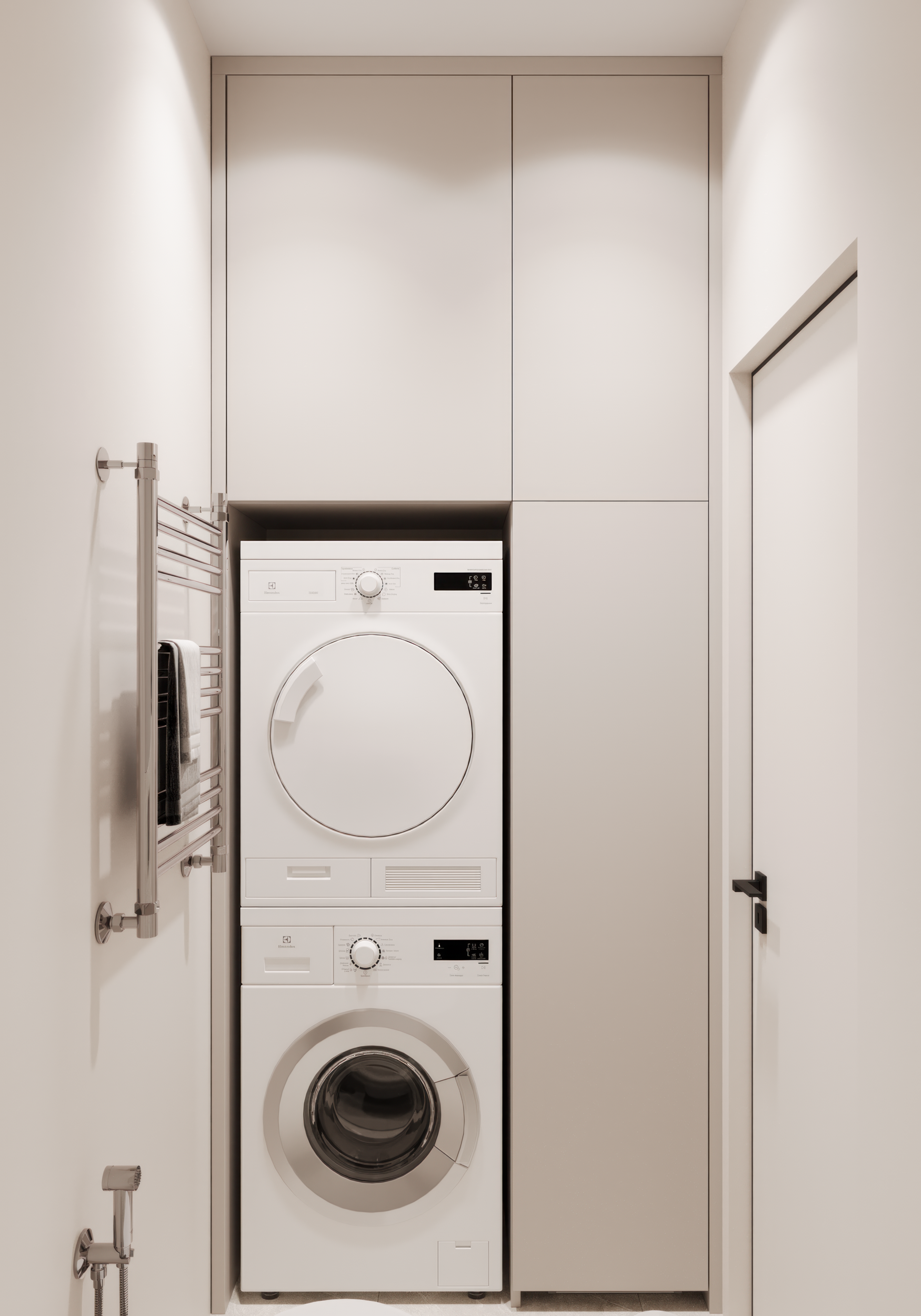 Дизайн светлой квартиры 60 м² для молодой семьи в Москве