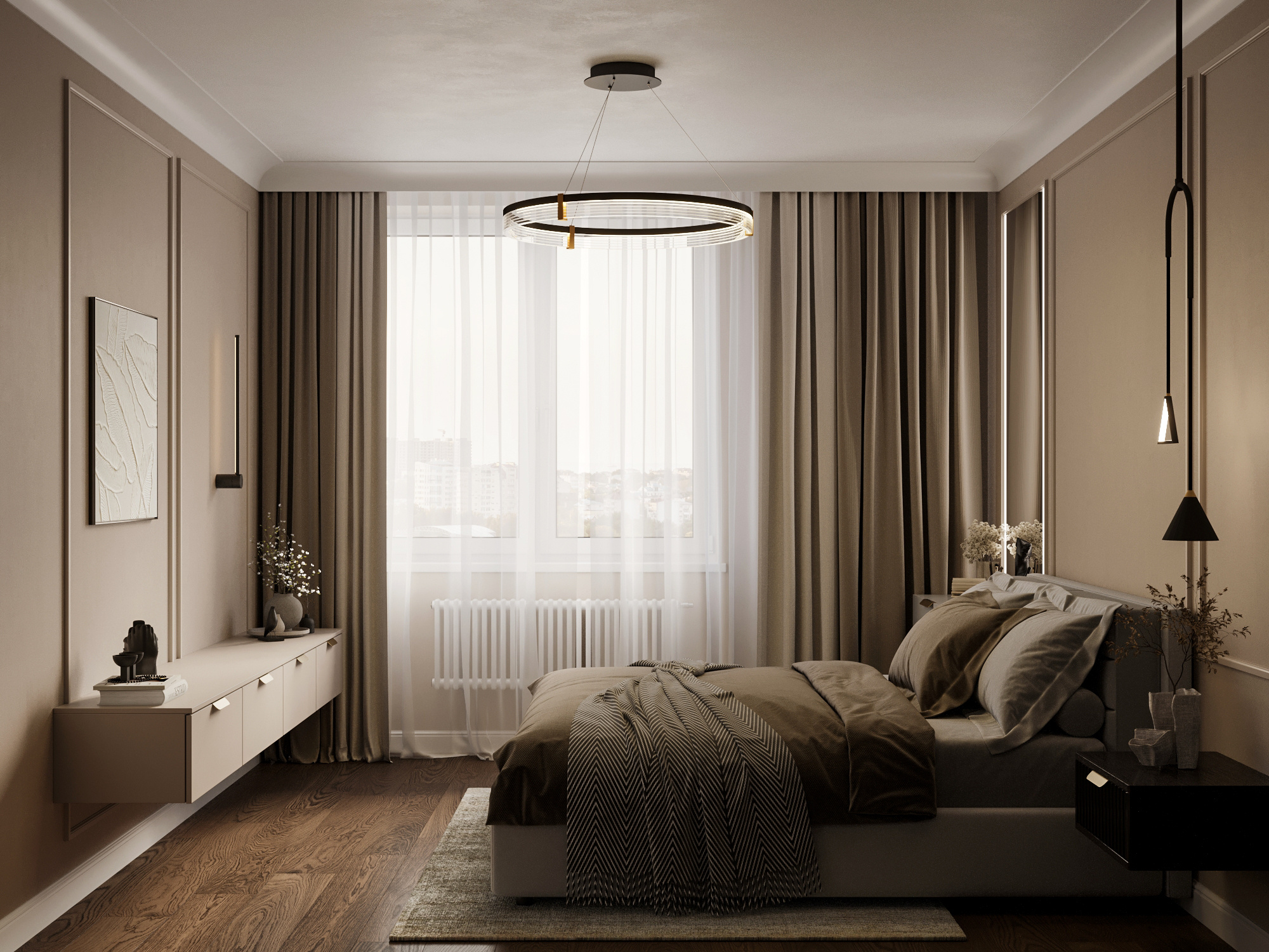 Дизайн квартиры 110 м² в современном стиле