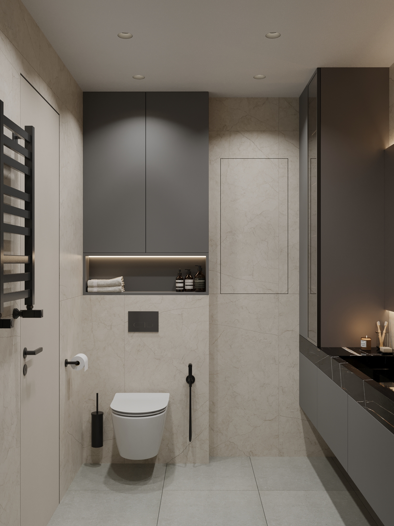 Дизайн квартиры 110 м² в современном стиле