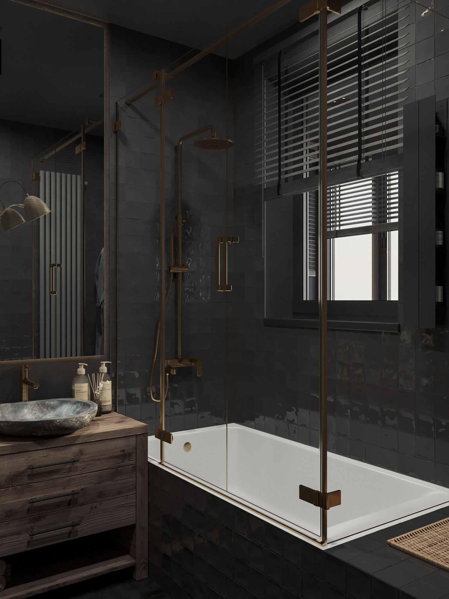 Лаконичный и современный квартиры 70 м²