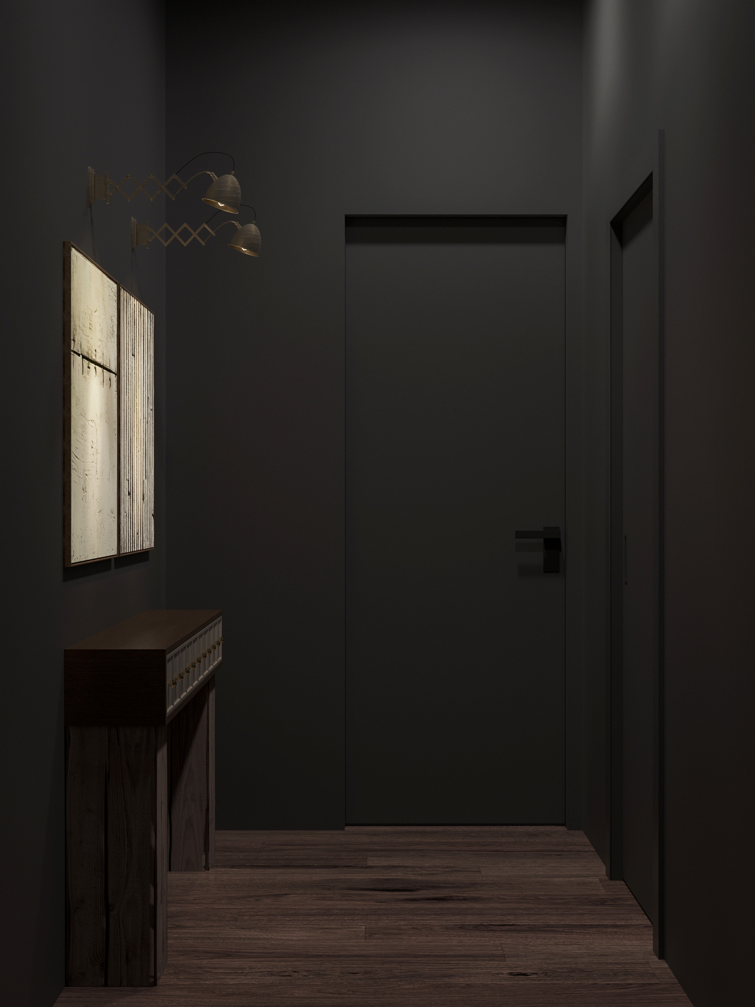 Лаконичный и современный квартиры 70 м²