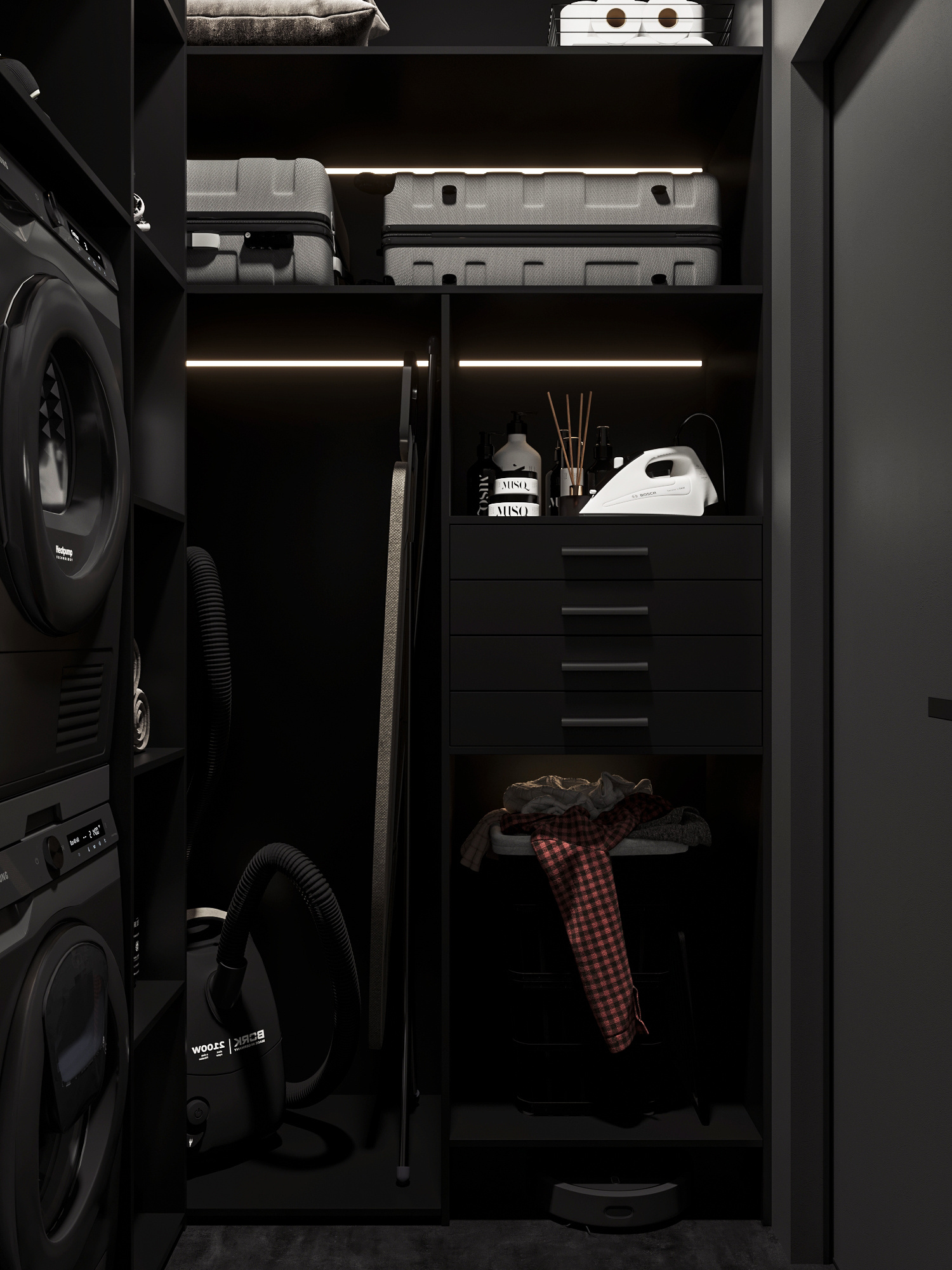 Лаконичный и современный квартиры 70 м²