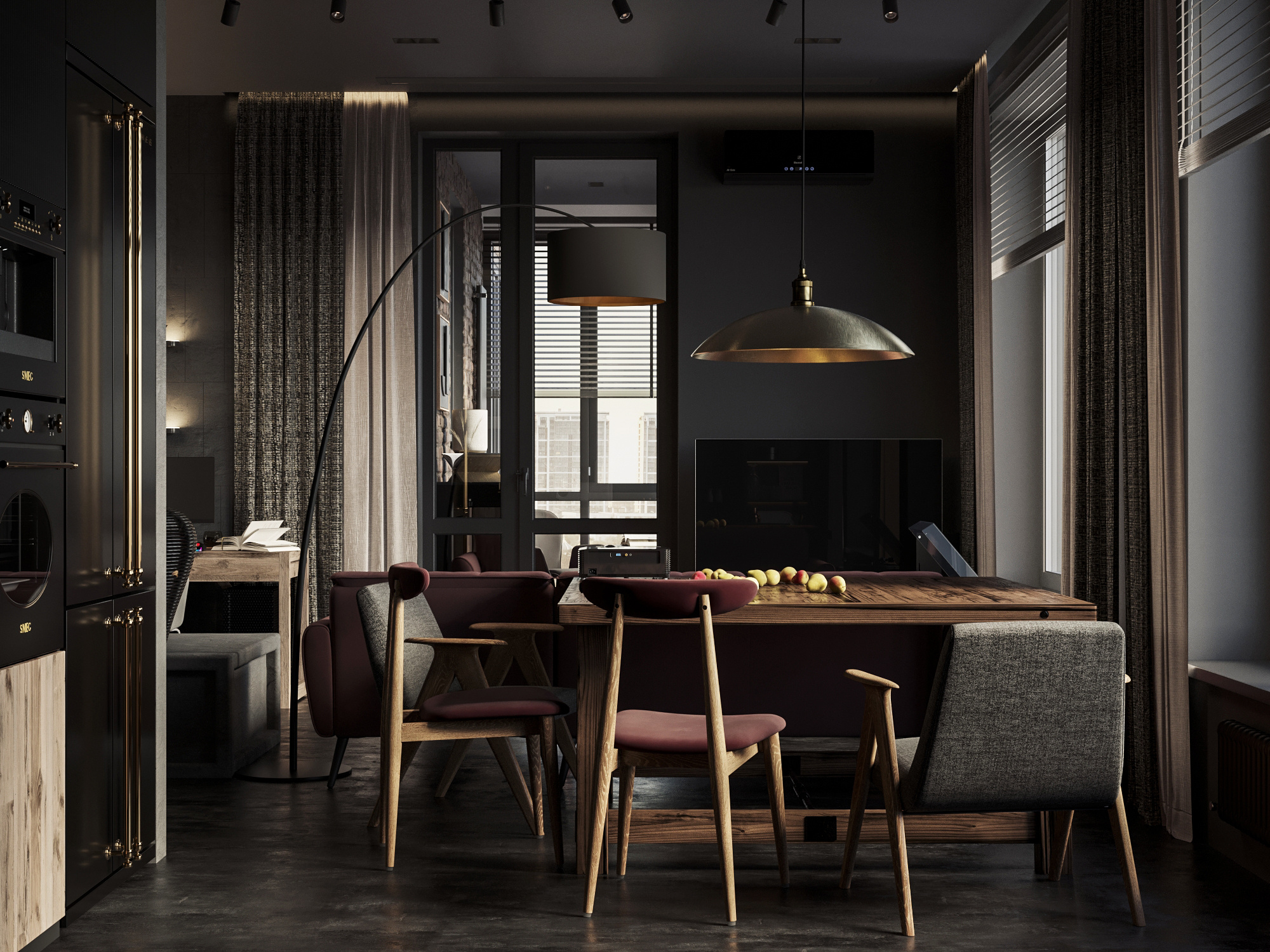 Обложка проекта: Лаконичный и современный квартиры 70 м²