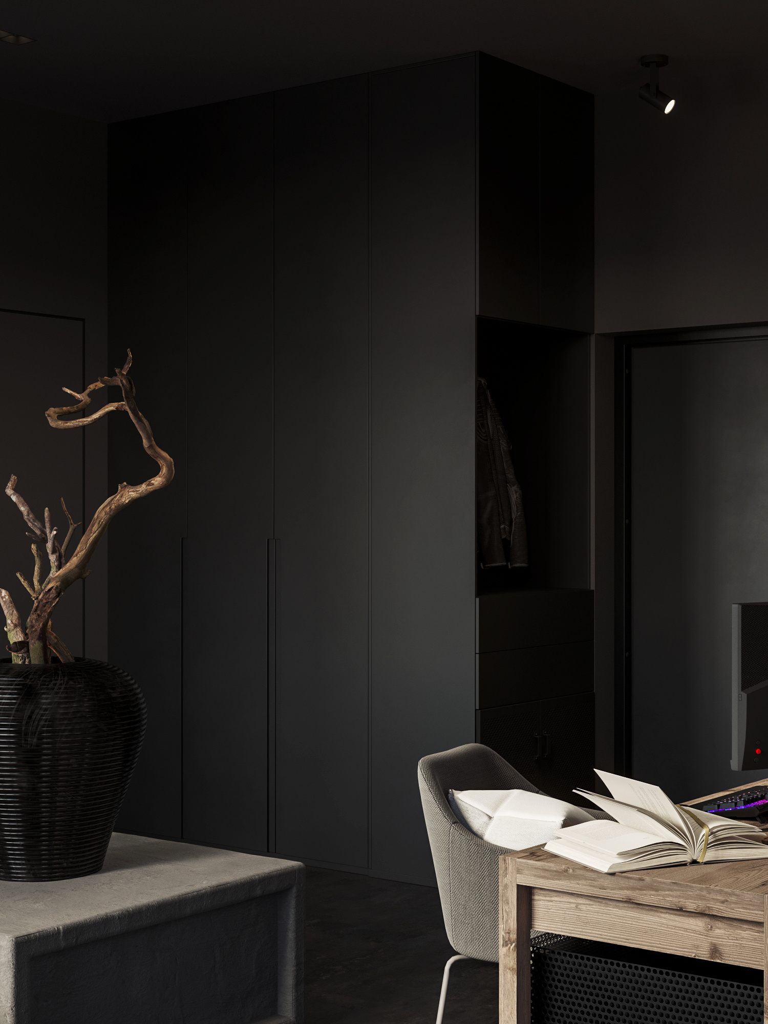 Лаконичный и современный квартиры 70 м²