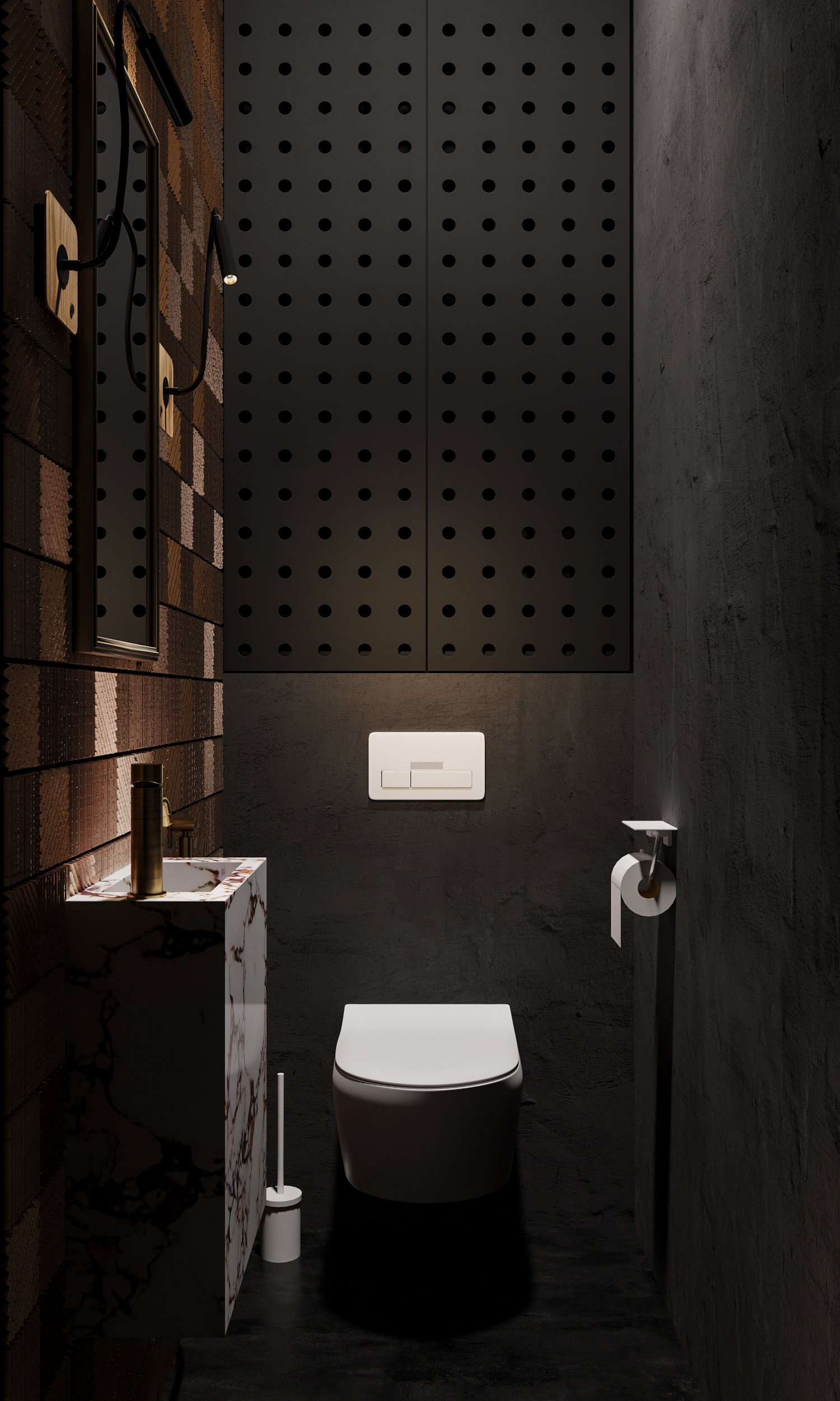 Лаконичный и современный квартиры 70 м²