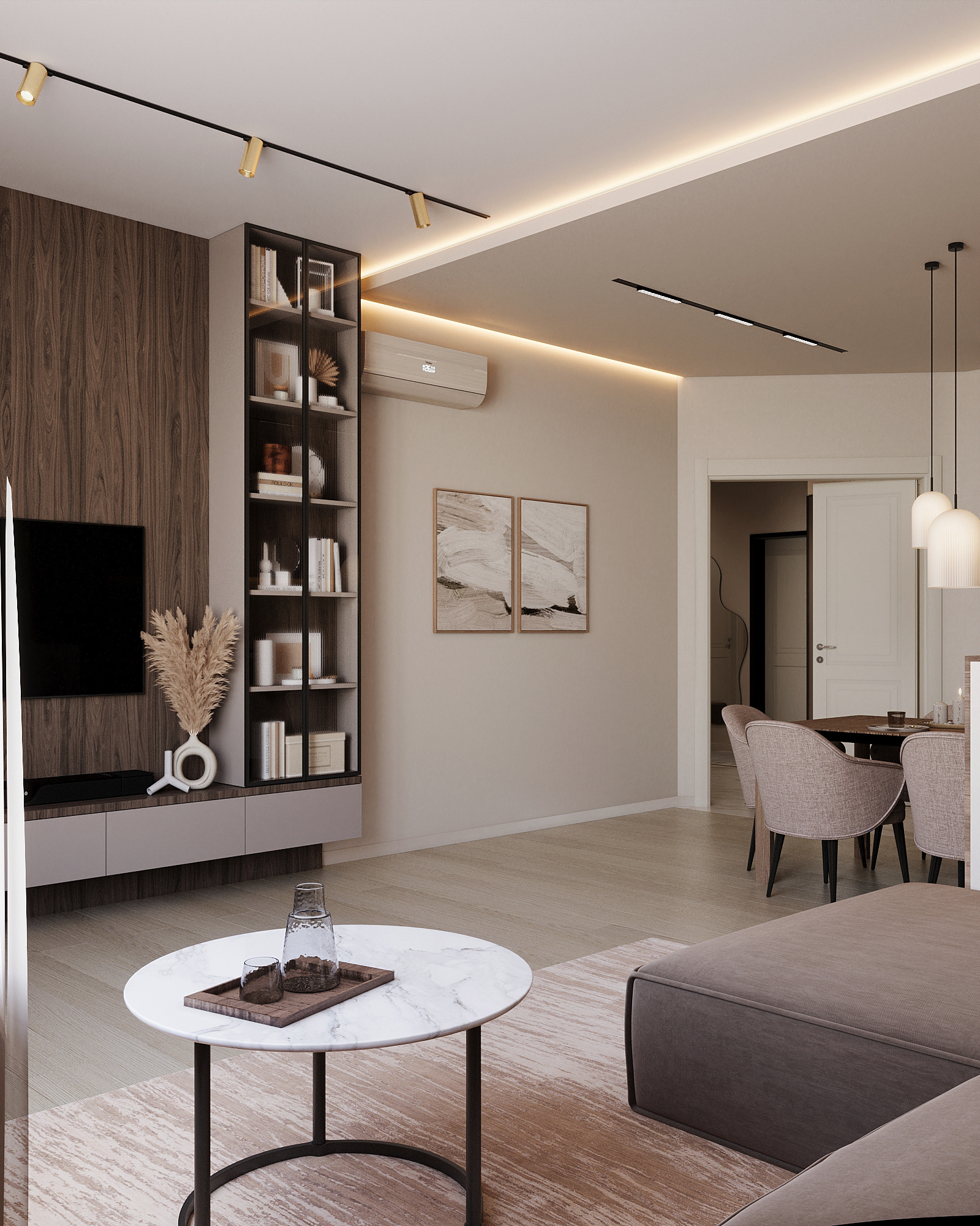 Функциональный дизайн для современной квартиры