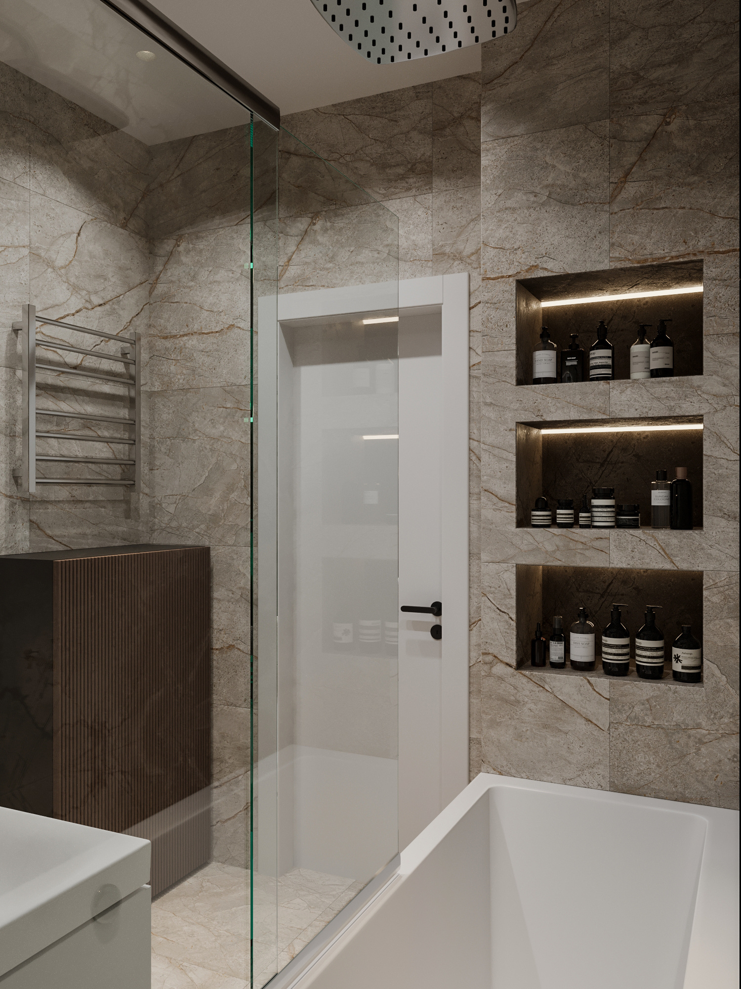 Функциональный дизайн проект квартиры 49м