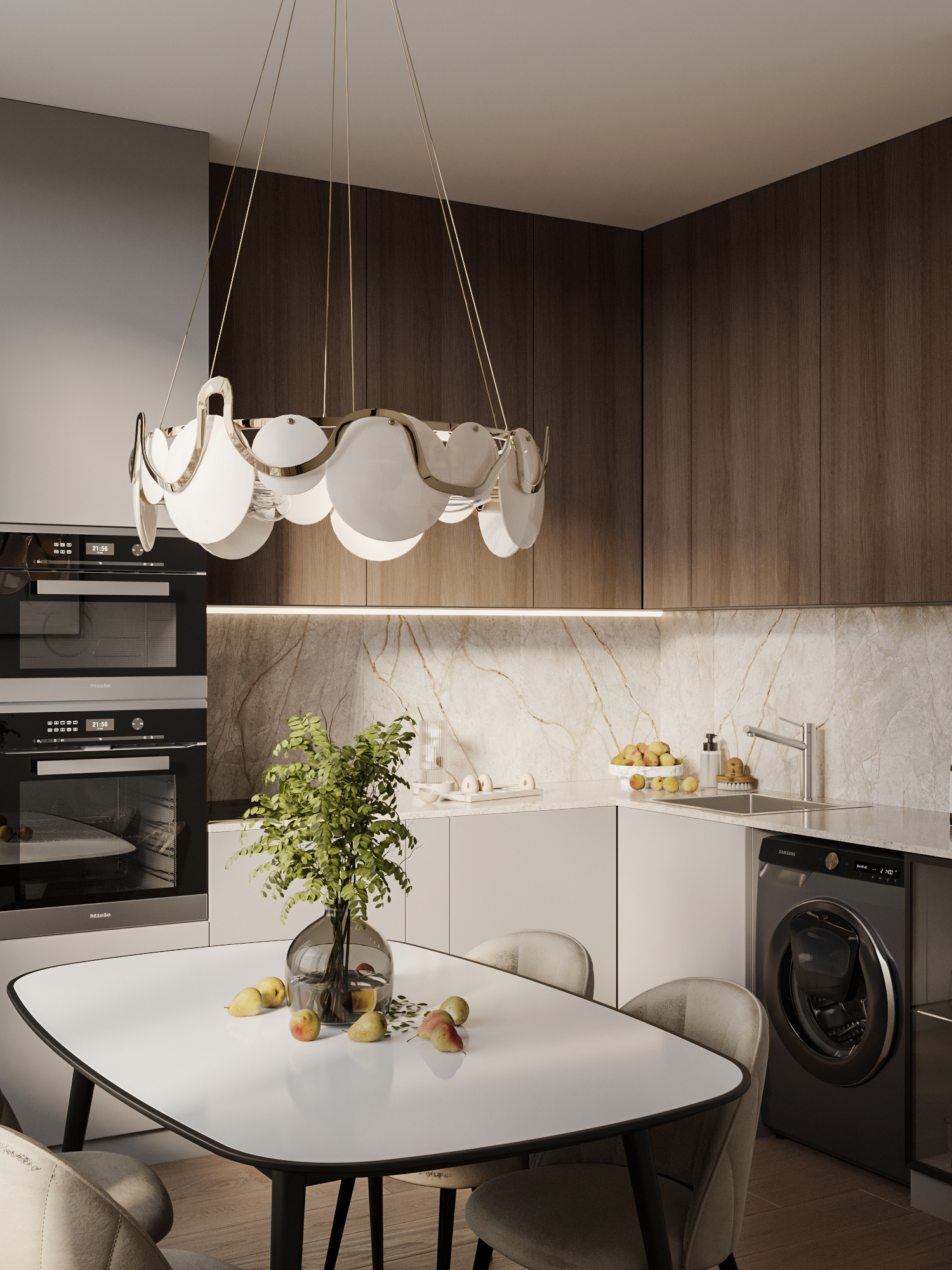 Функциональный дизайн проект квартиры 49м