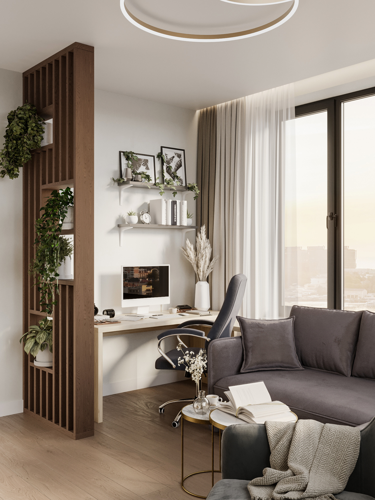 Функциональный дизайн проект квартиры 49м