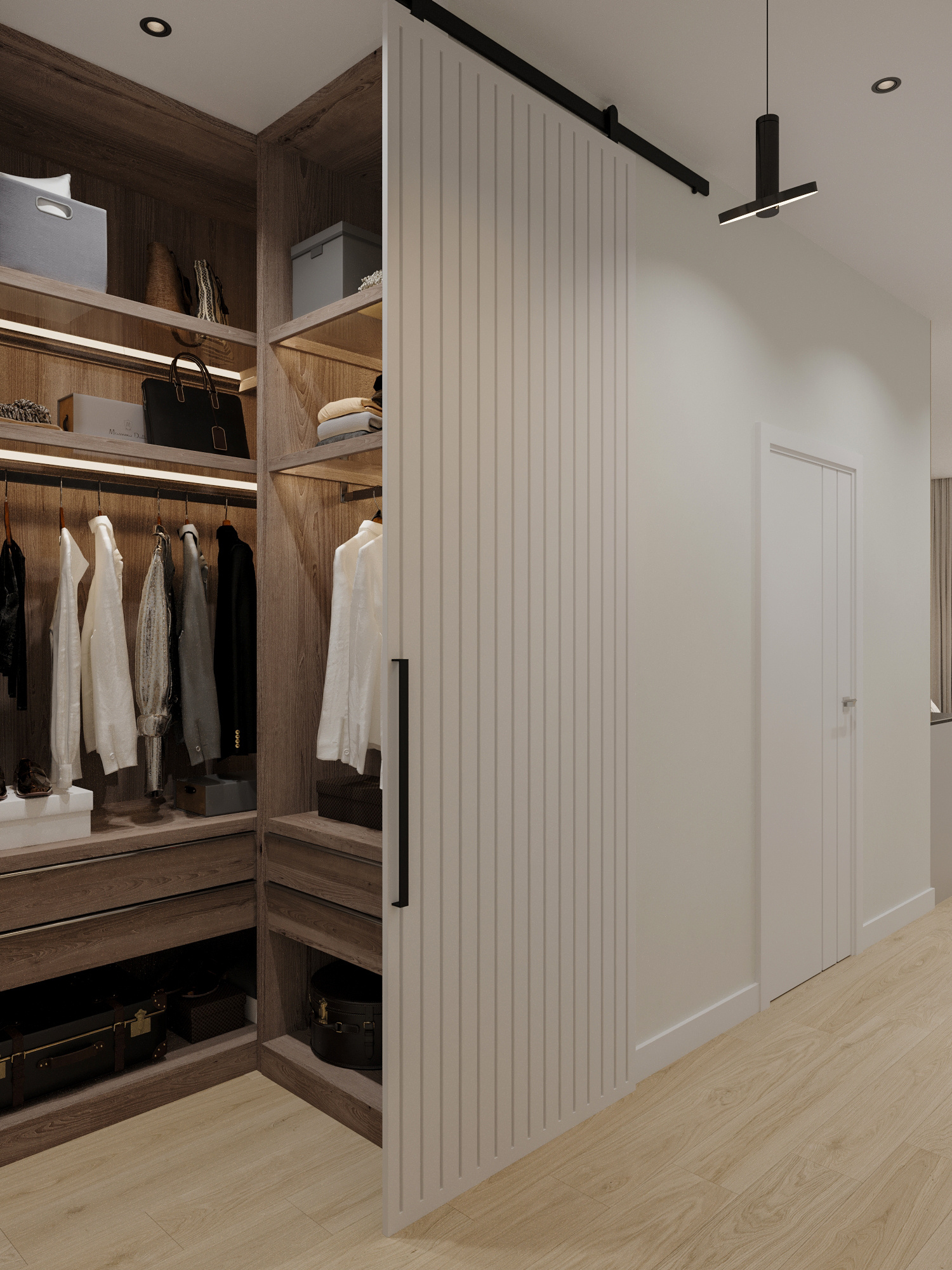 Уместили все современной квартире 28 м² с акцентом а