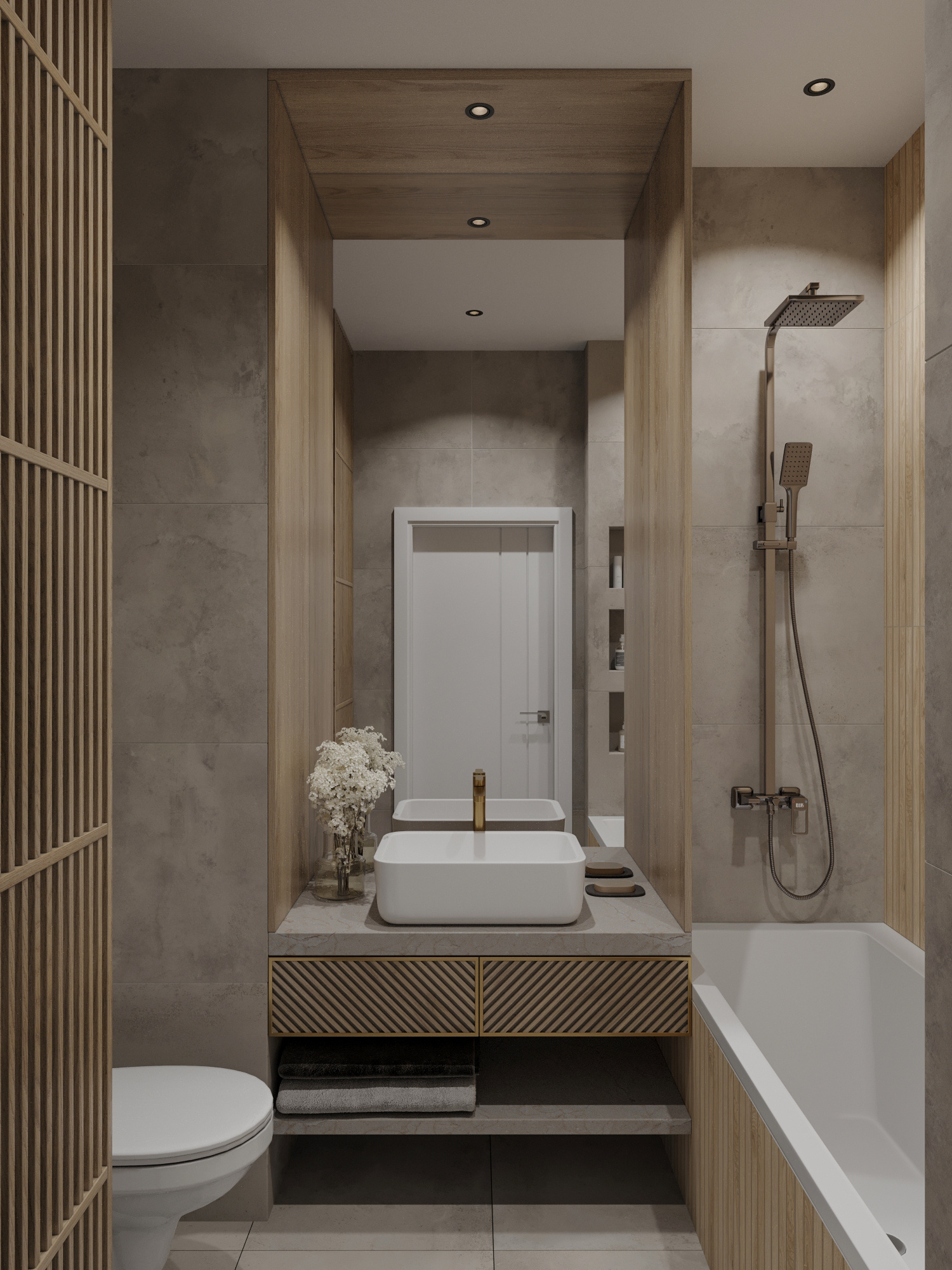 Уместили все современной квартире 28 м² с акцентом а