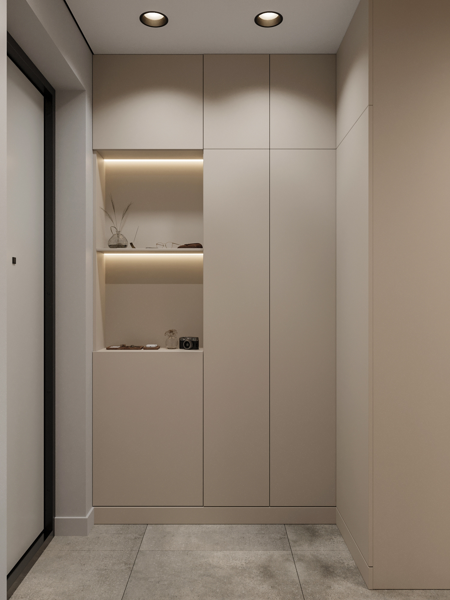 Современный ремонт маленькой квартиры 60 м² для семьи в Москве