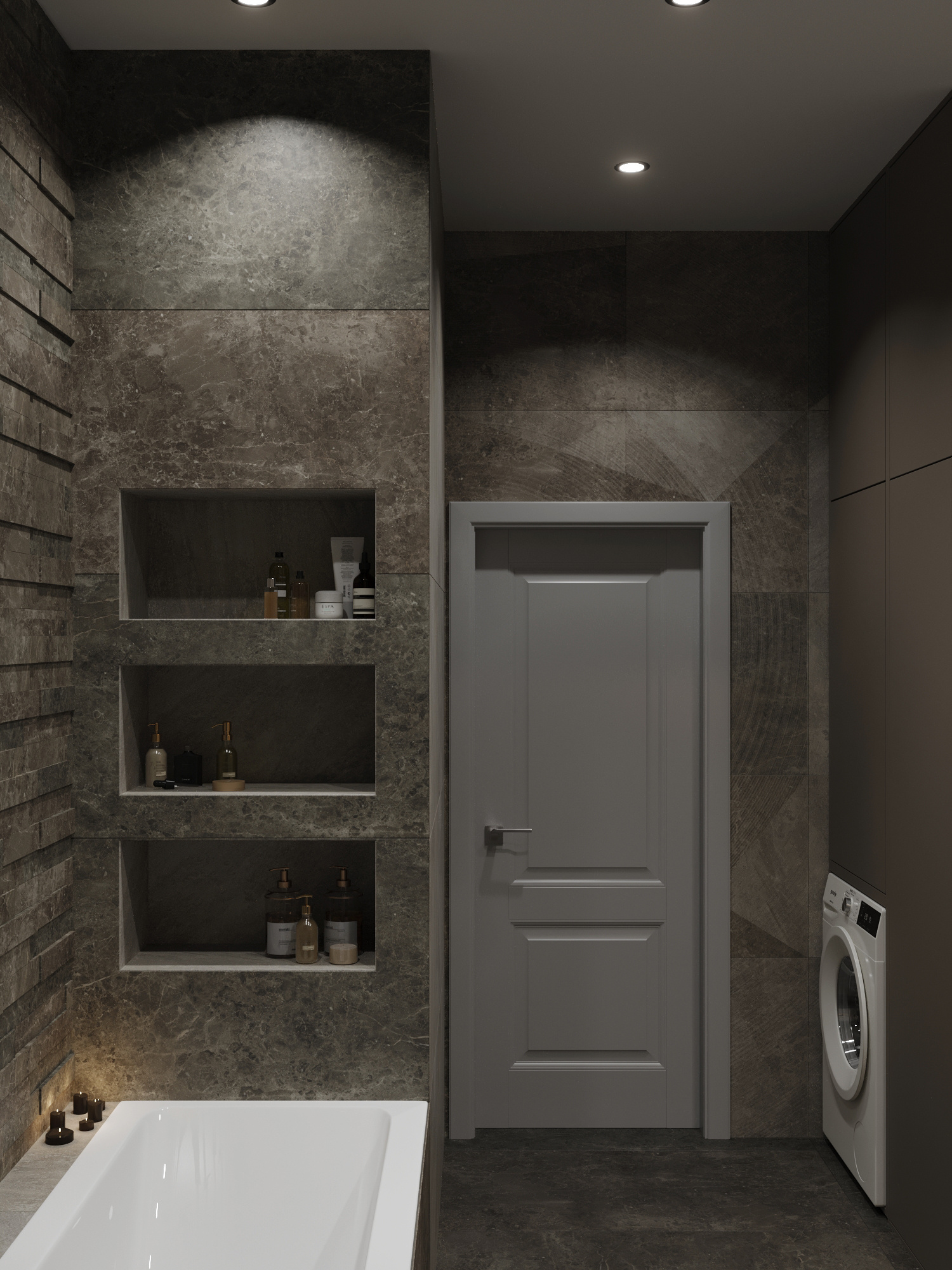 Современный интерьер квартиры 116 м² для молодой семьи в Москве