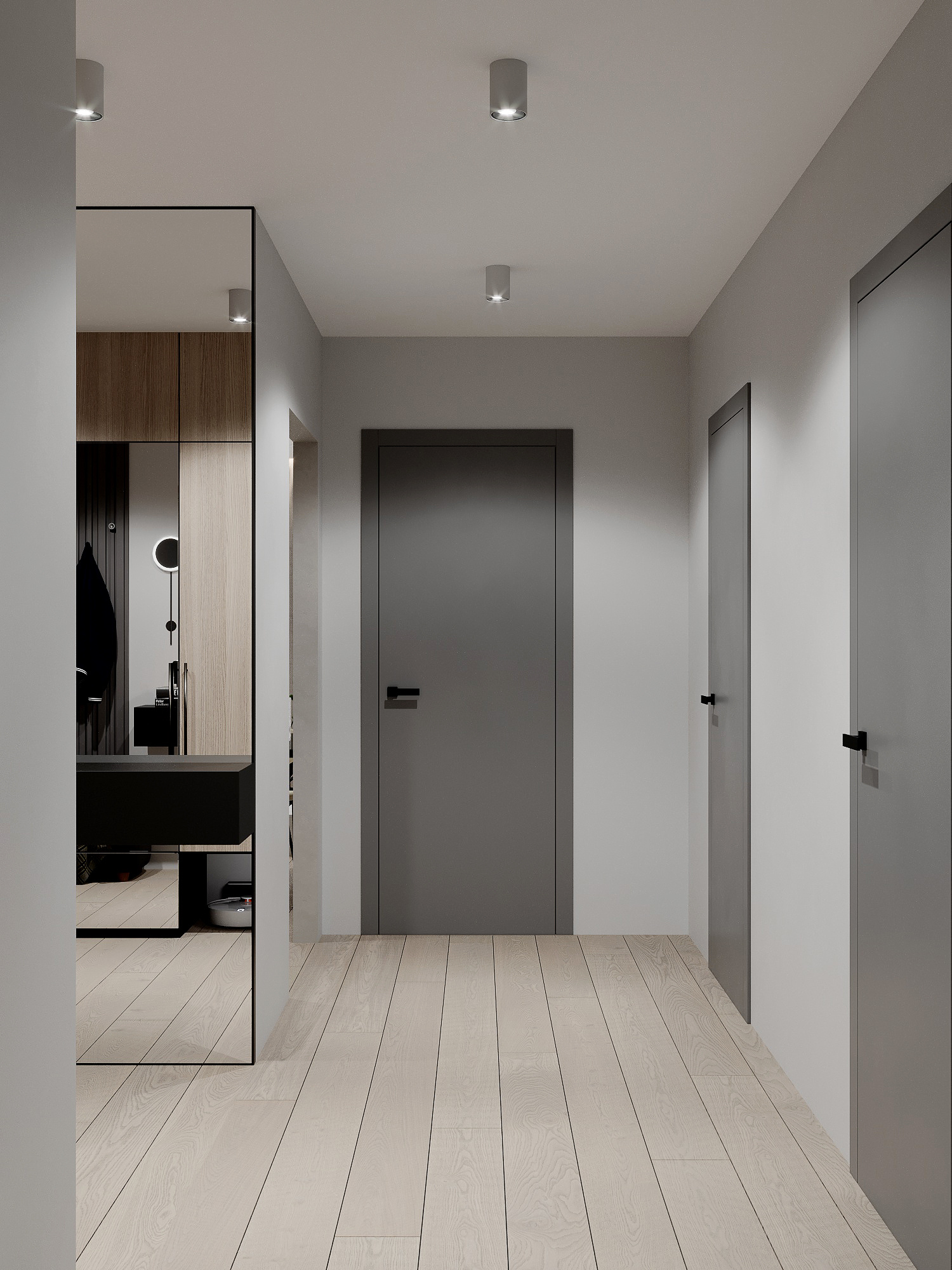 Функциональный интерьер квартиры 75 м² для семьи в Москве