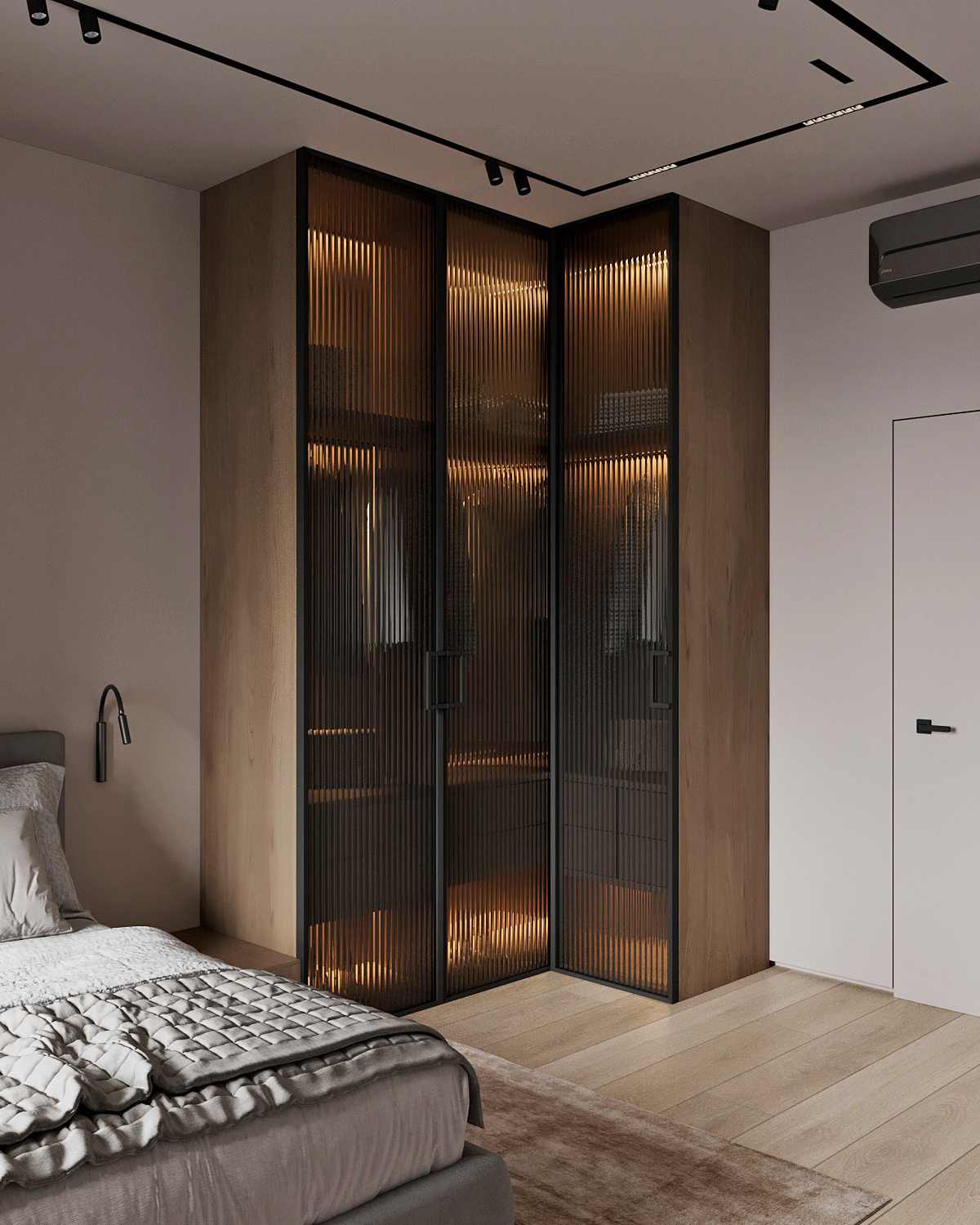 Элегантный интерьер квартиры  68 м² для двоих в Москве