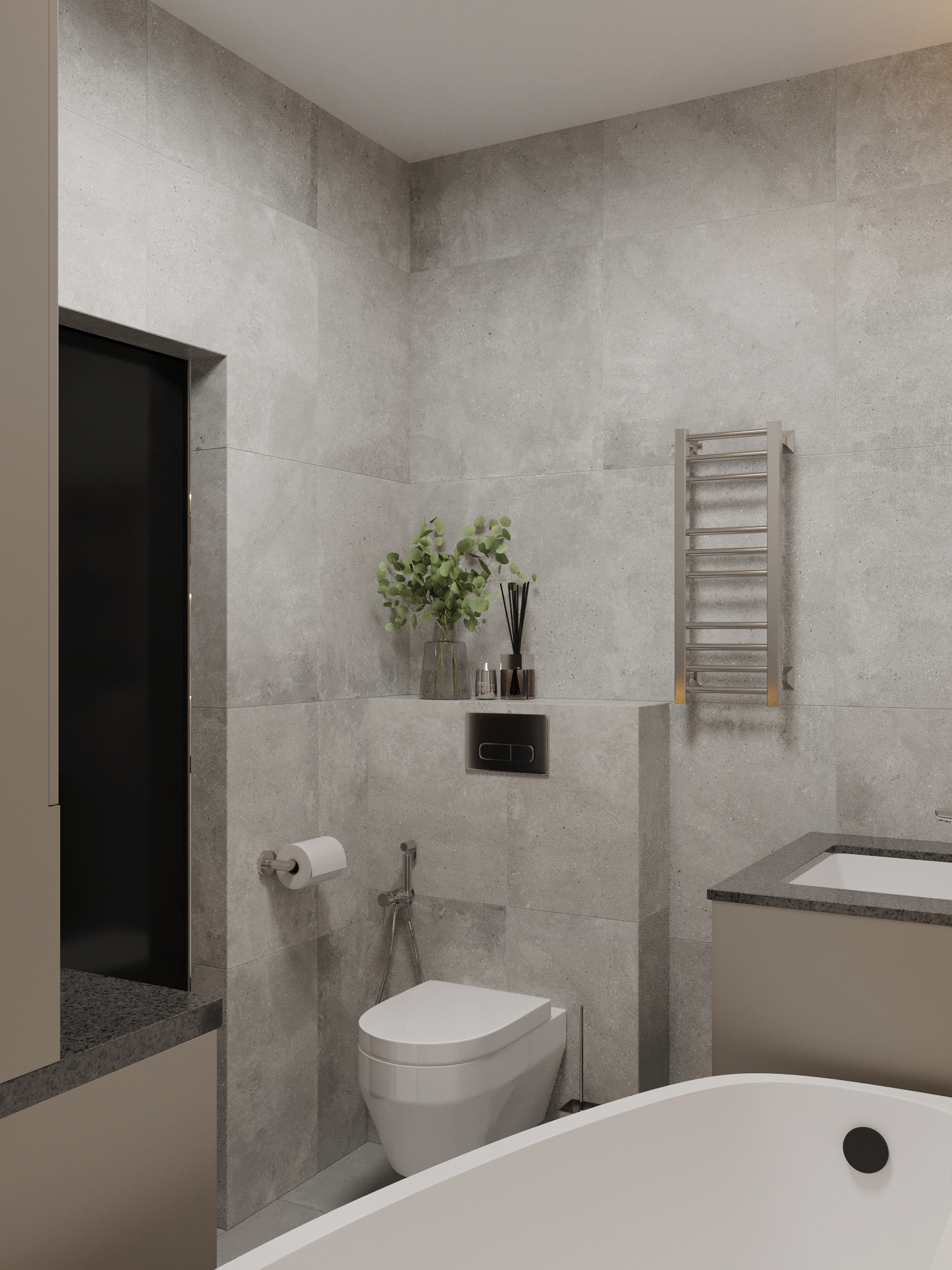 Лаконичный интерьер для молодой семьи в Москве