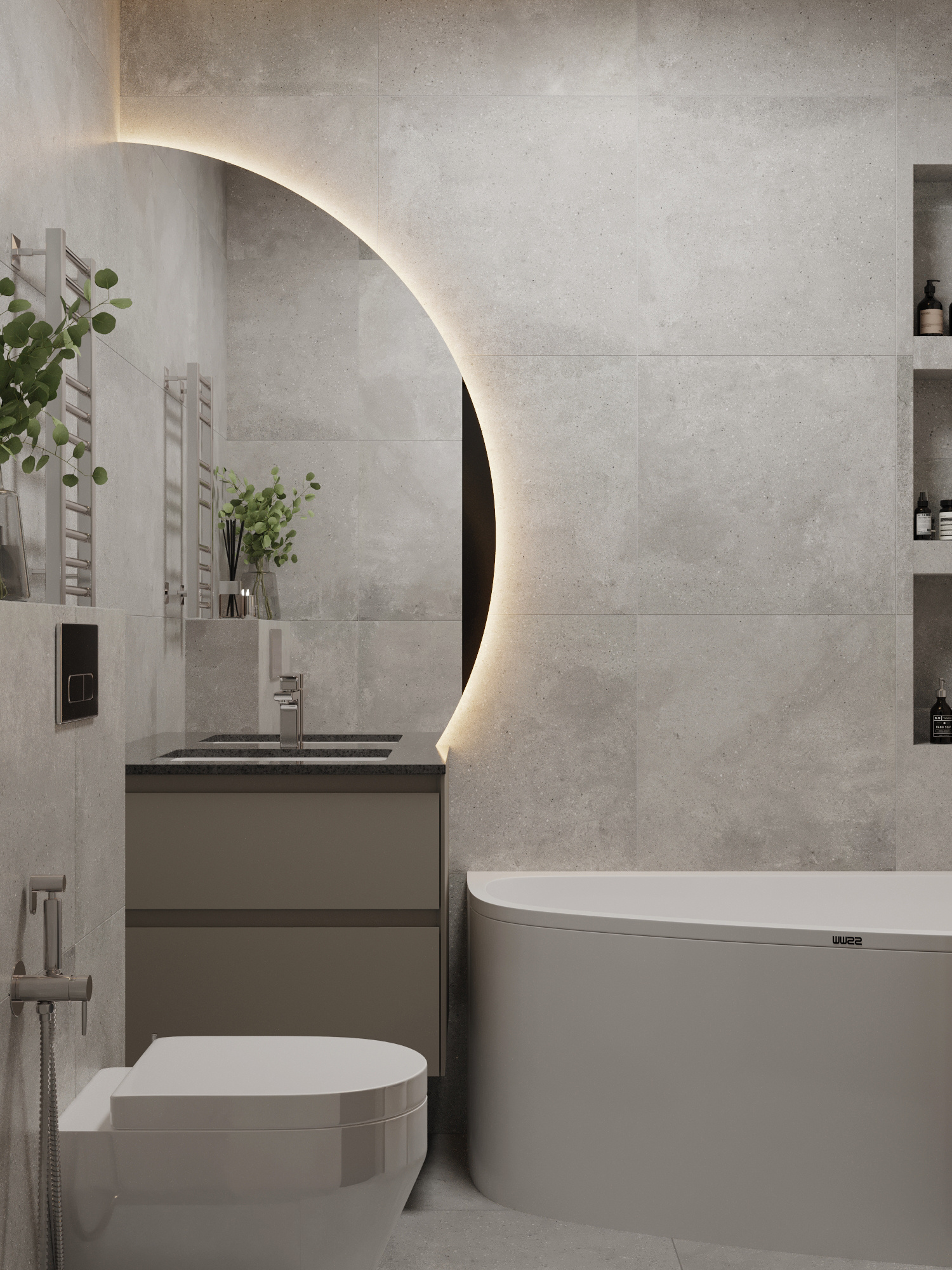 Лаконичный интерьер для молодой семьи в Москве