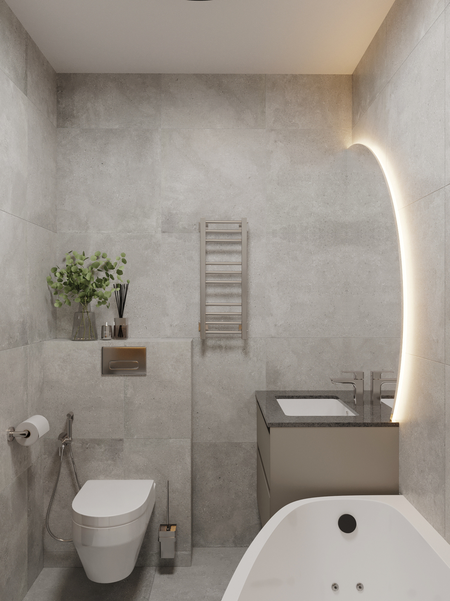 Лаконичный интерьер для молодой семьи в Москве