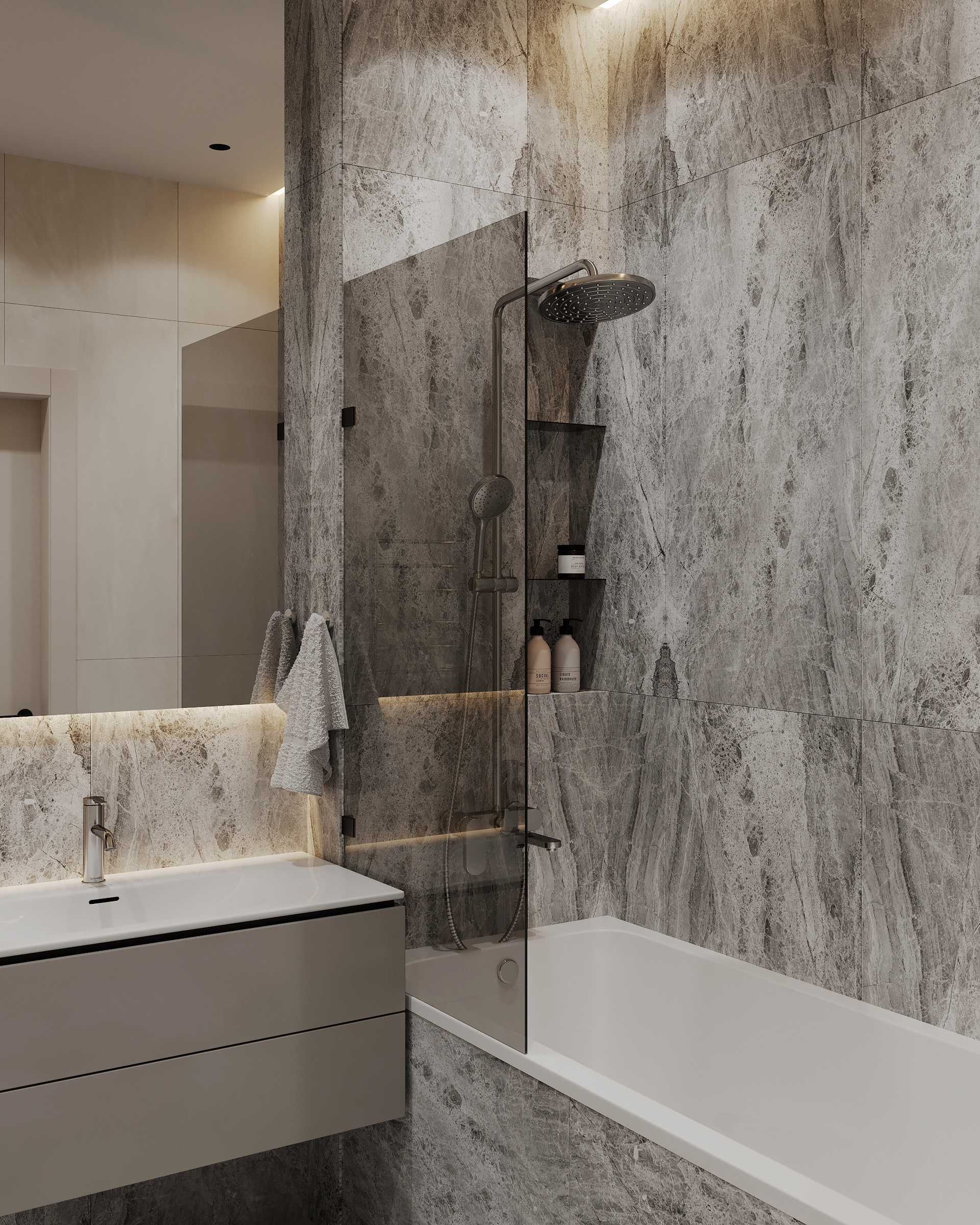 Функциональный ремонт современной квартиры для семьи