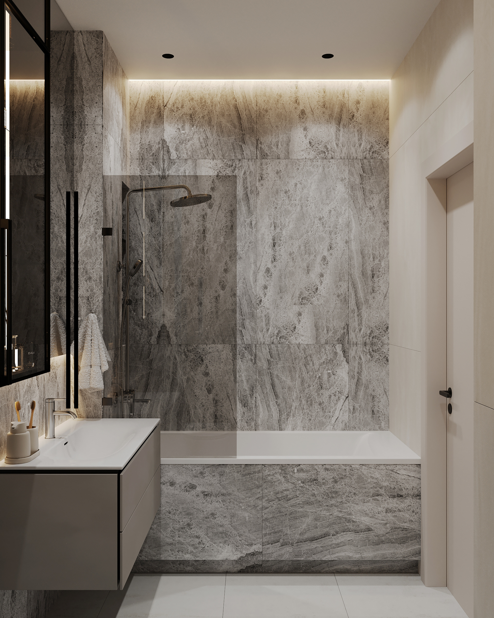 Функциональный ремонт современной квартиры для семьи