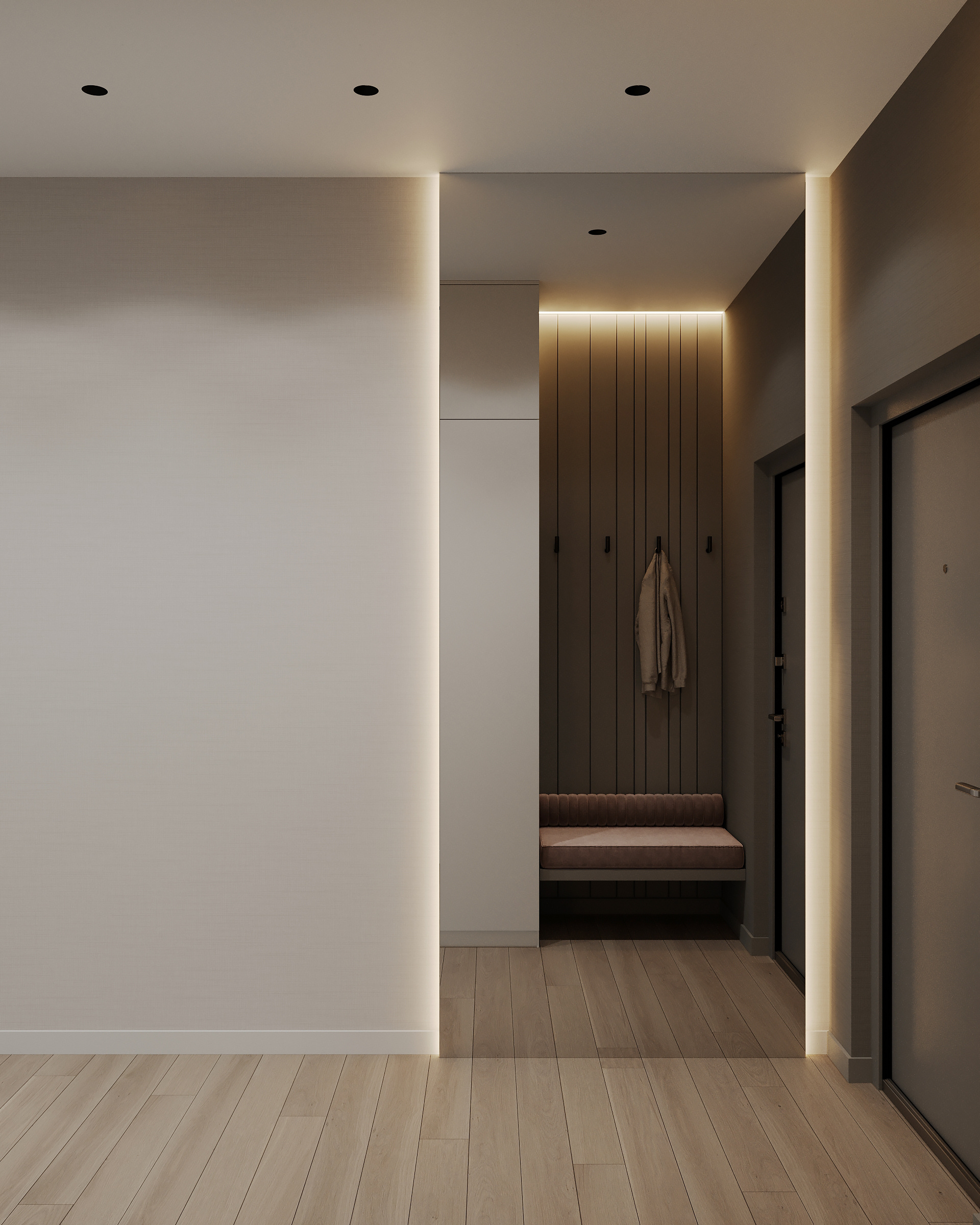 Функциональный ремонт современной квартиры для семьи